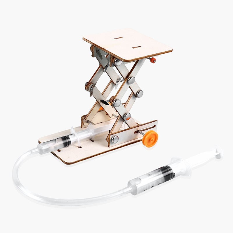 Science Nature - 1 PCS DIY Hydraulic Experiment Lift