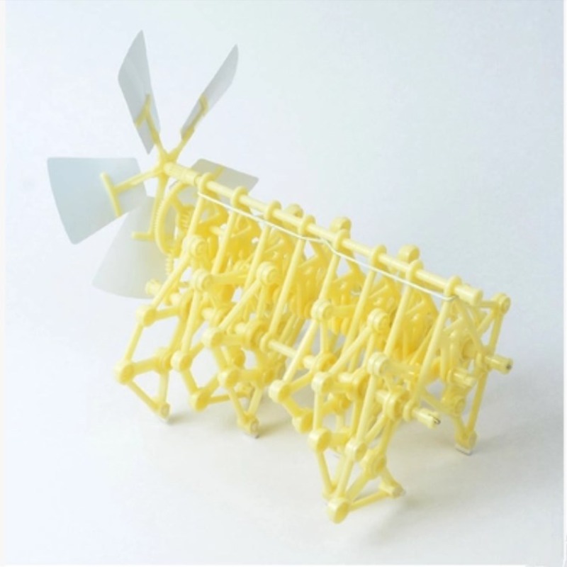 Wind Powered Bionic Beast Robo - Science Diy Model 评论和价格