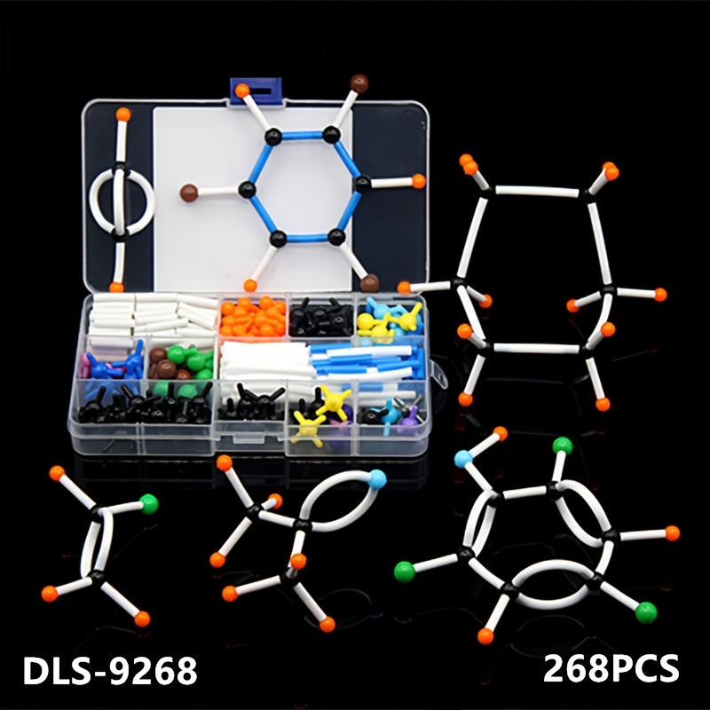268Pcs Molecular Model Kit Box - Chemistry Set Beginner 评论和价格