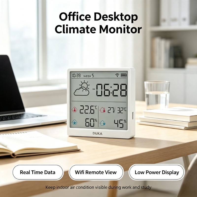 DUKA TH3 Wifi Smart Temperatur - Weather Station Indoor 评论和价格