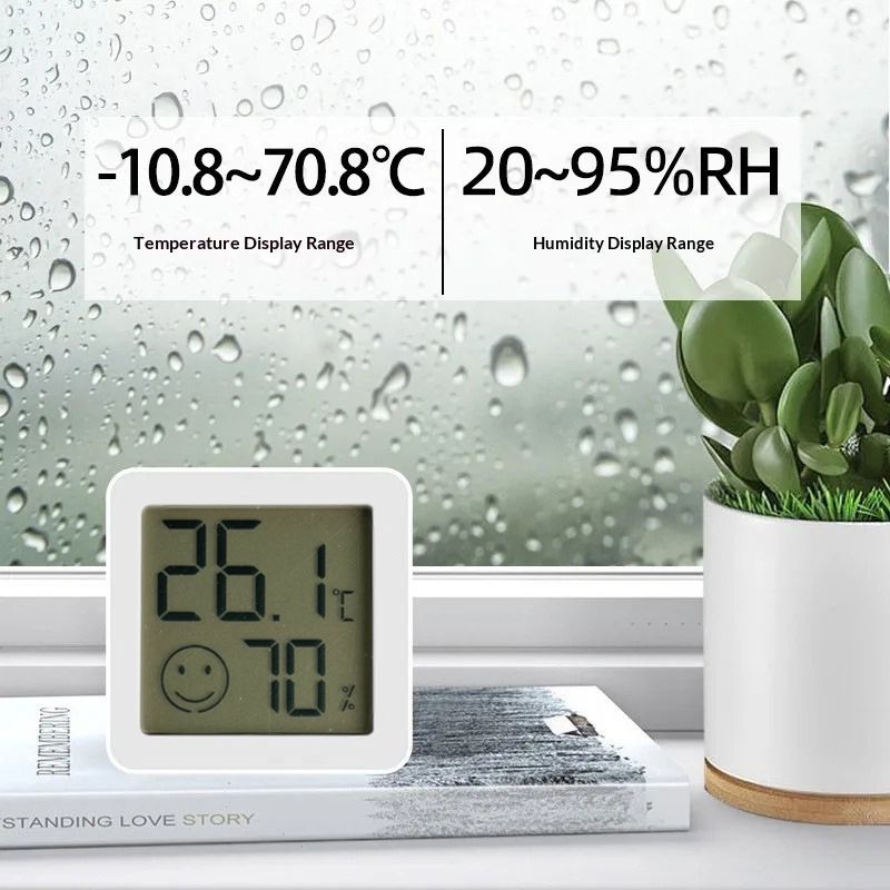 1/3pcsMini LCD Digital Thermom - Weather Station Indoor 评论和价格