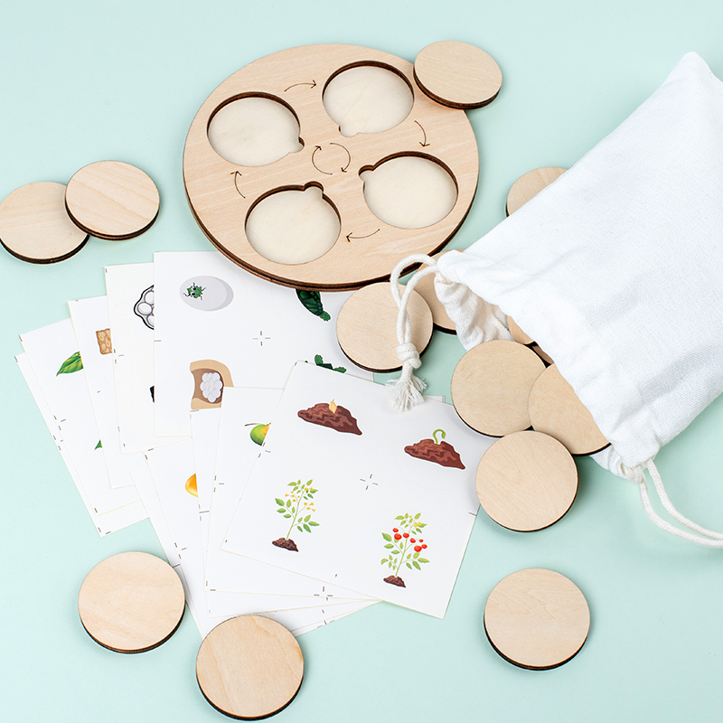 Life Cycle Board Montessori Ki - Science Nature 评论和价格